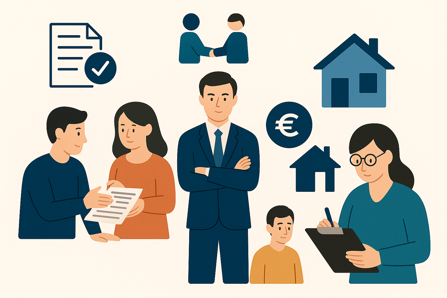 Comment organiser la gestion d’un bien immobilier en indivision après une succession ?"